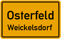 Droyßiger Straße in OsterfeldWeickelsdorf