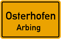 Straßenverzeichnis Osterhofen Arbing