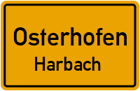 Straßen in Osterhofen Harbach