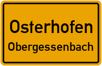 Straßenverzeichnis Osterhofen Obergessenbach