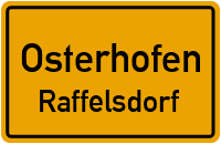 Straßen in Osterhofen Raffelsdorf