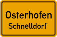 Straßen in Osterhofen Schnelldorf