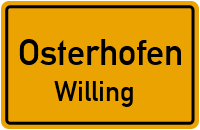 Straßenverzeichnis Osterhofen Willing
