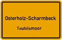 Schleusenweg in Osterholz-ScharmbeckTeufelsmoor