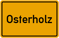 Ortsschild Osterholz