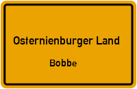 Alte Dorfstraße in Osternienburger LandBobbe