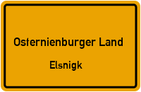 Scheudersche Straße in Osternienburger LandElsnigk