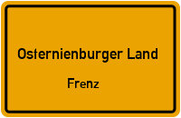 Frenzer Feldstraße in Osternienburger LandFrenz