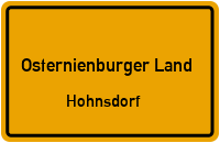 Dorfplatz in Osternienburger LandHohnsdorf