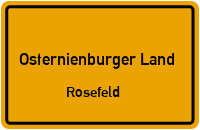 Neue Rosefelder Straße in Osternienburger LandRosefeld