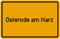 Wo liegt Osterode am Harz?