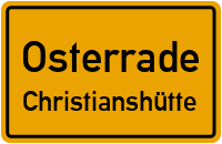 Süderdamm in OsterradeChristianshütte