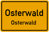 Eichenweg in OsterwaldOsterwald
