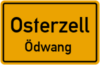 Bidinger Straße in OsterzellÖdwang