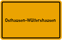 Osthausen-Wülfershausen in Thüringen
