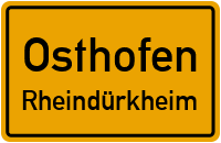 Backsteinweg in OsthofenRheindürkheim
