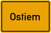 Ostiem in Niedersachsen
