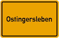 City Sign Ostingersleben