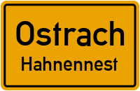 Straßenverzeichnis Ostrach Hahnennest