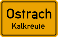 Spöcker Straße in OstrachKalkreute