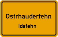 Straßenverzeichnis Ostrhauderfehn Idafehn
