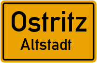 Kirchstraße in OstritzAltstadt