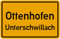 Dorfstraße in OttenhofenUnterschwillach