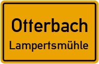 Denkmalstraße in OtterbachLampertsmühle