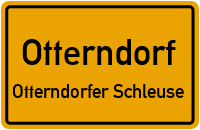 Schleuse in OtterndorfOtterndorfer Schleuse