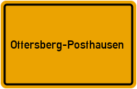 Ortsschild Ottersberg-Posthausen