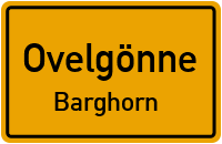 Straßen in Ovelgönne Barghorn
