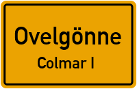 Straßenverzeichnis Ovelgönne Colmar I