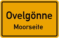 Straßen in Ovelgönne Moorseite