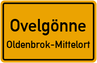 Straßen in Ovelgönne Oldenbrok-Mittelort
