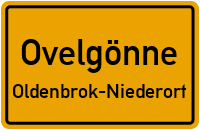 Straßen in Ovelgönne Oldenbrok-Niederort