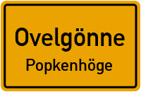 Straßen in Ovelgönne Popkenhöge