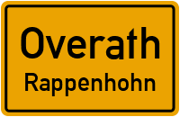 Küstriner Straße in OverathRappenhohn