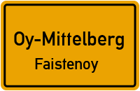 Seeblickstraße in 87466 Oy-Mittelberg (Faistenoy)