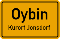 Jonsbergstraße in OybinKurort Jonsdorf