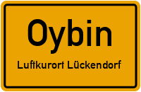 Gabler Straße in OybinLuftkurort Lückendorf