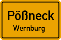 Raniser Straße in PößneckWernburg