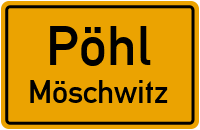 Hauptstraße in PöhlMöschwitz