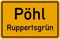 Ziegelhüttenstraße in PöhlRuppertsgrün
