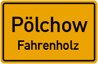 Alte Dorfstraße in PölchowFahrenholz