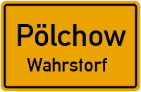 Bahnhofsweg in PölchowWahrstorf