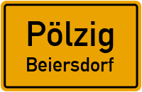 Schnauderstraße in PölzigBeiersdorf
