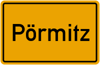 City Sign Pörmitz