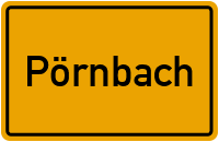 Wo liegt Pörnbach?