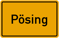 Wo liegt Pösing?