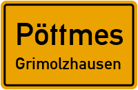 Kirchstraße in PöttmesGrimolzhausen